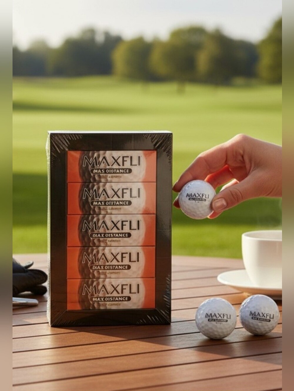 Maxfli Max Golf Balls Distance High Launch (5 Sets Of 3 Balls) [15 Balls Pack] B